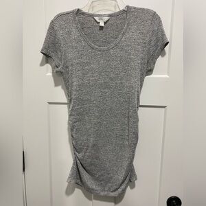 Gray Maternity Top